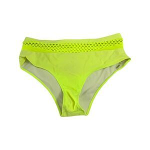 Neon Green Plus Size Bikini Bottoms